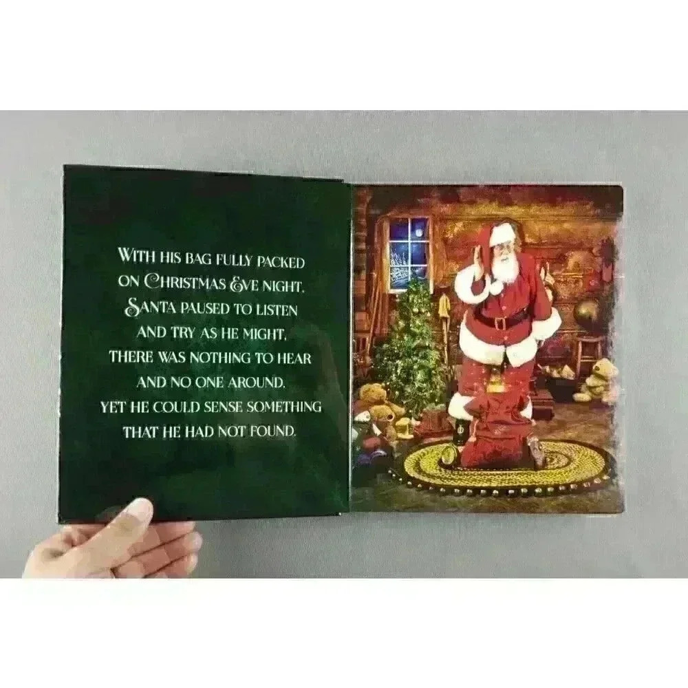 Santa's Magical Gift: A New Christmas Tradition (Hardcover Holiday Audio Book) - Picture 3 of 9